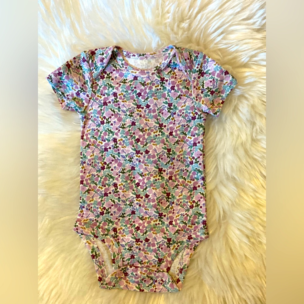 Carters 3 month floral onesie